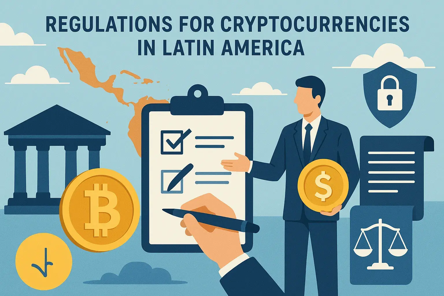 regulaciones para las criptomonedas en LatAm