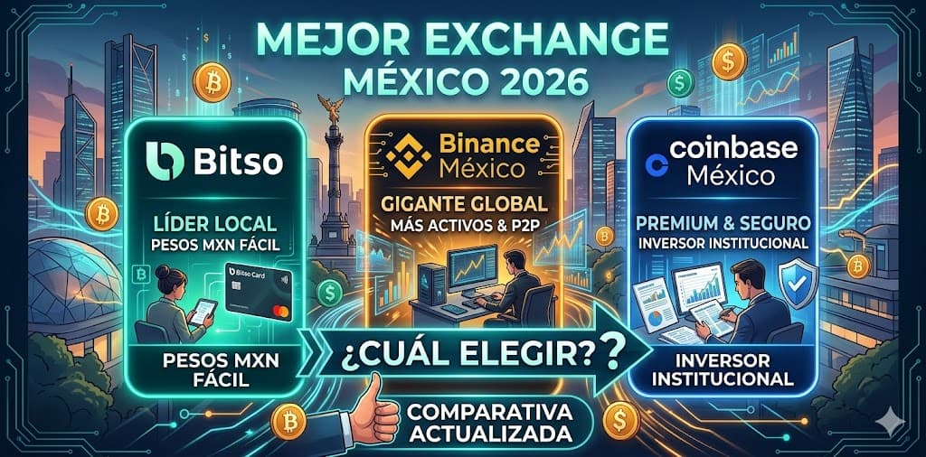 Mejor exchange México 2026