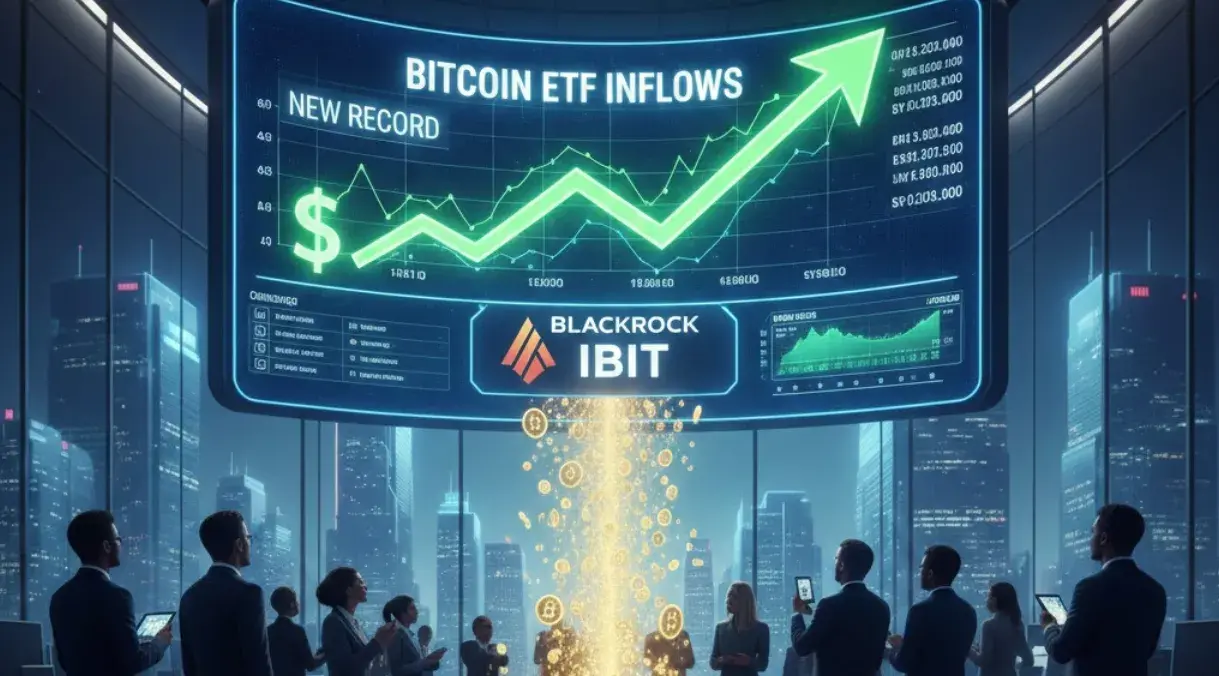Récord en Bitcoin ETF Inflows