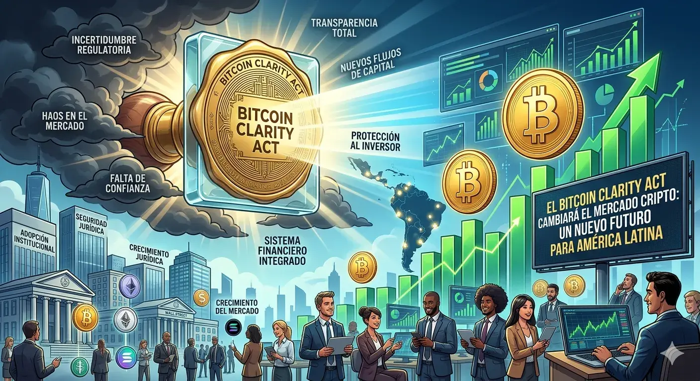 Bitcoin Clarity Act cambiará el mercado cripto