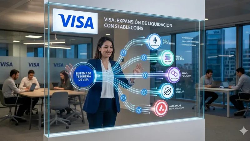 Settlement with visa stablecoins